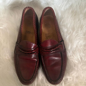 Men's Allen Edmonds Burgundy Loafers & Slip-Ons 9.5B